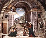 Annunciation by Bernardino Pinturicchio